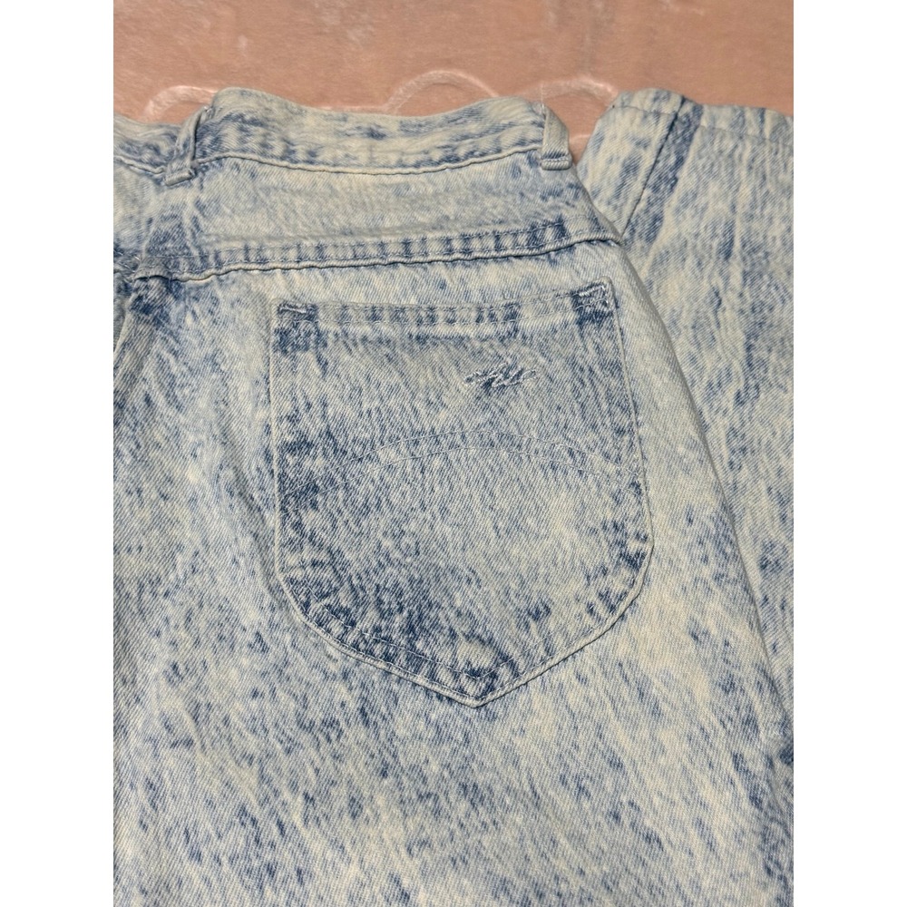 Vintage 90's Chic Womens Blue Acid Wash High Waist Jeans Size 8 pet Made in USA - Picture 7 of 11